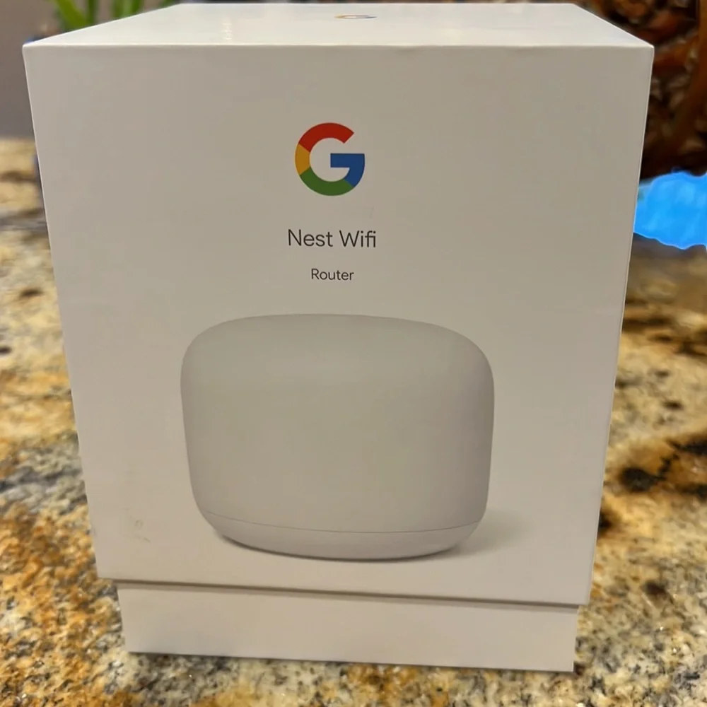 Google - Nest Wifi - Mesh Router (AC2200) - Snow Model:GA00595-US SKU:6382499